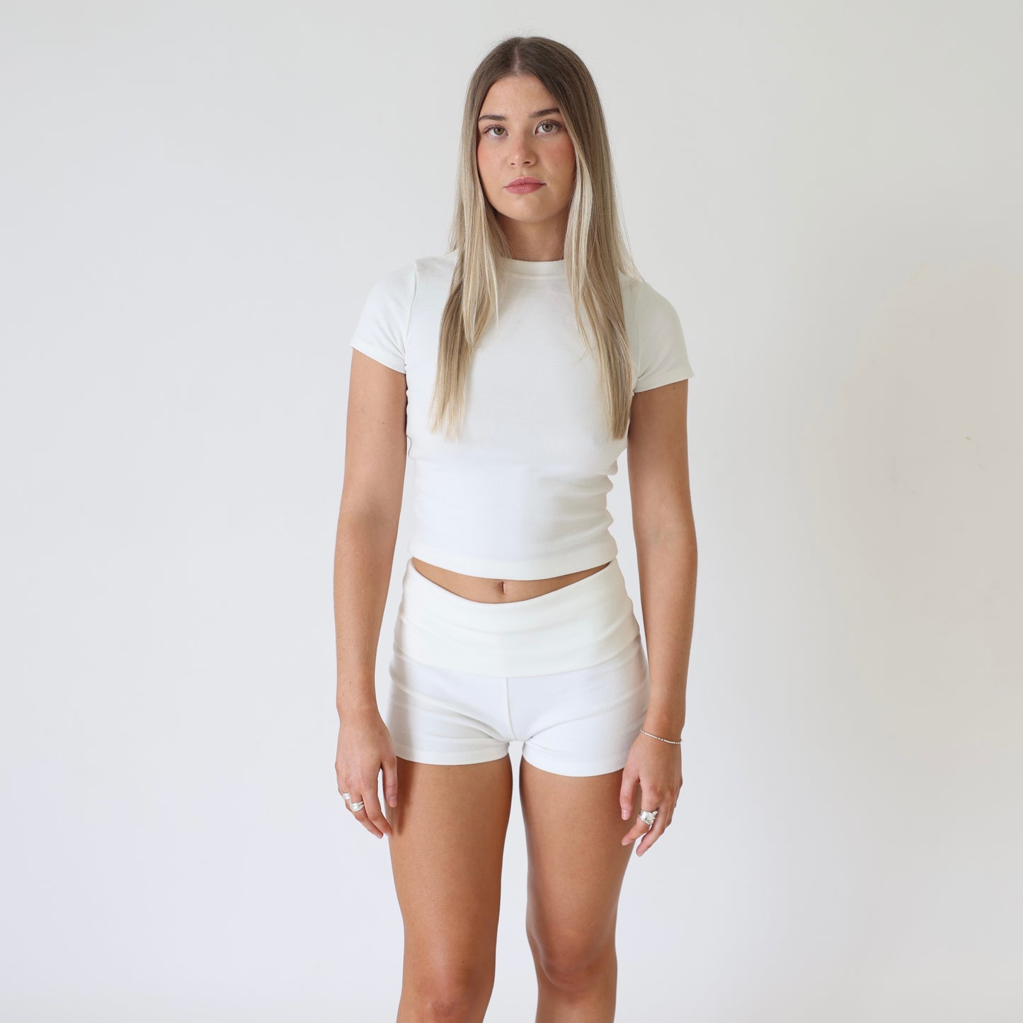‘Halo’ Shorts - Off White