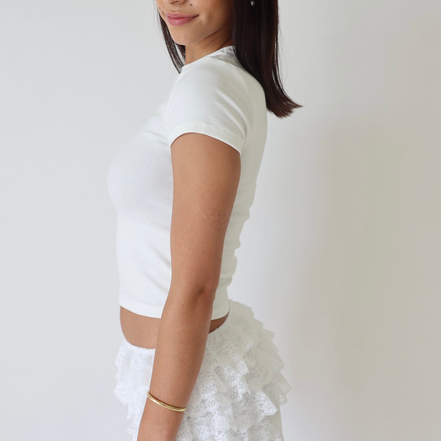 Aleia Tee In Off-White