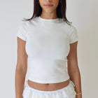 ‘Aleia’ Tee - Off White