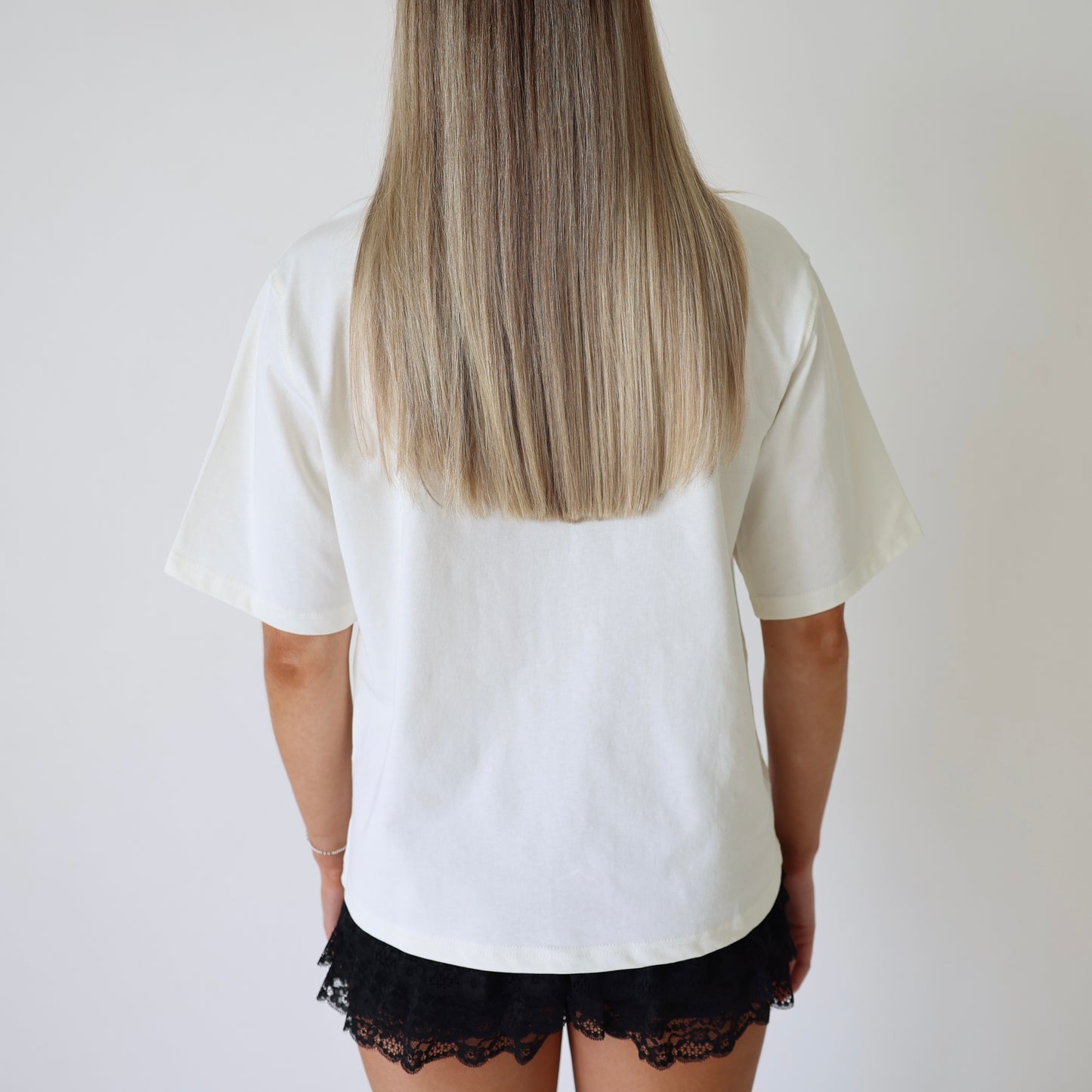 Oversized “Gods Favourite” Signature Tee in Off-White