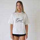 ‘Gods Favourite’ Signature Tee - Off White