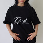 ‘Gods Favourite’ Signature Tee - Black