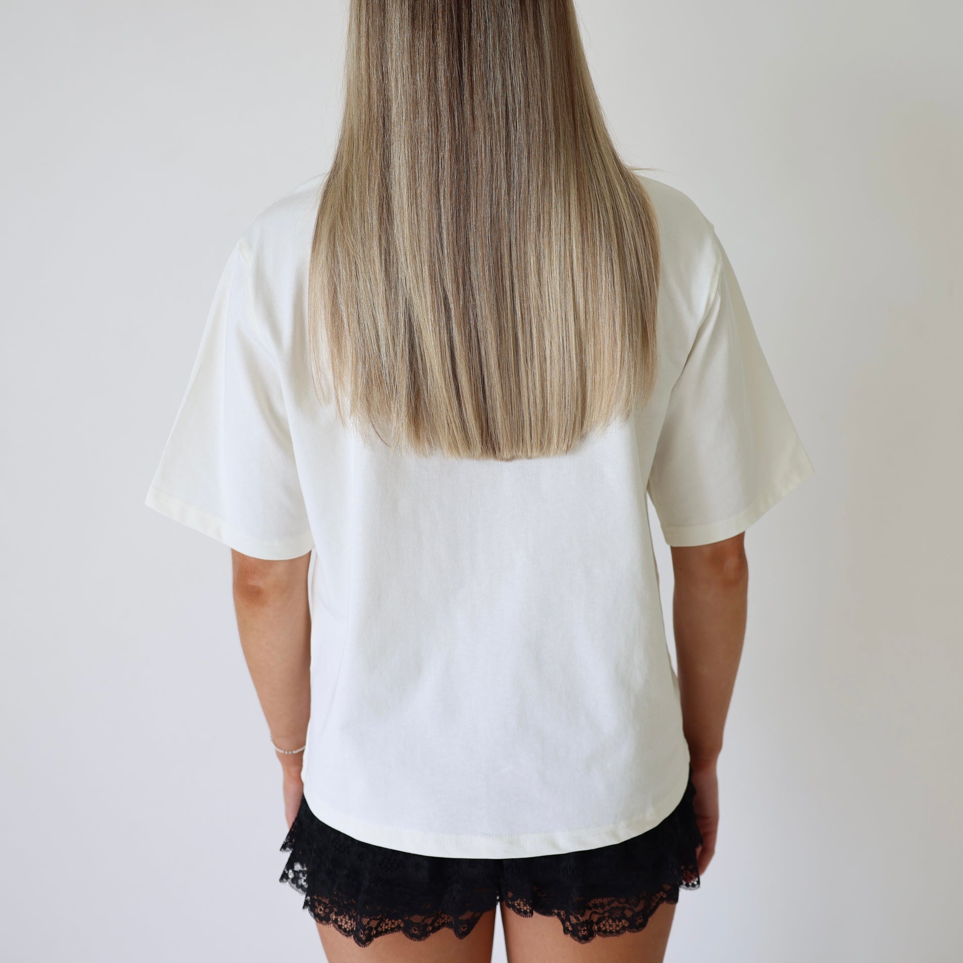 Oversized “Gods Favourite” Signature Tee in Off-White